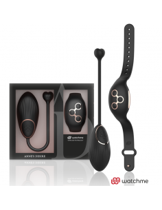 ANNE S DESIRE HUEVO CONTROL REMOTO TECNOLOGIA WATCHME NEGRO GOLD 2