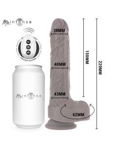 MR INTENSE MATT REALISTICO MULTIFUNCIAN CON VIBRACIAN UP AND DOWN CONTROL REMOTO 22 CM O 4 CM 2
