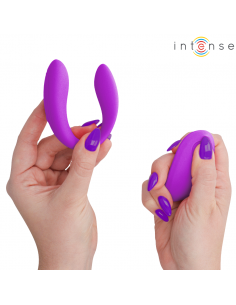 INTENSE NORA ESTIMULADOR DE PINZA CON VIBRACIAN MORADO 2